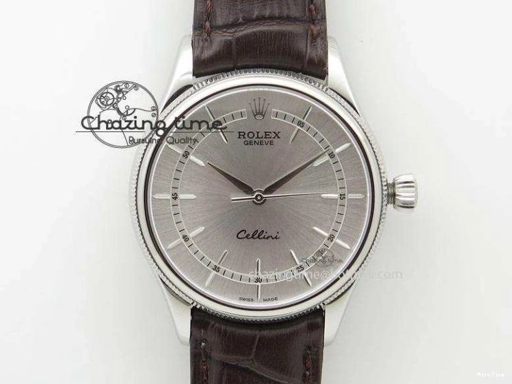MiroTime 0523 QuickDry DayDate 40 SS GSF Gain Weight Blue Roman Dial Diamonds Bezel on President Bracelet A 1917